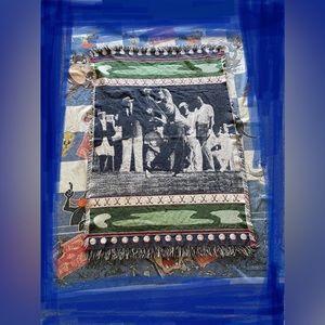 Vintage golf tapestry